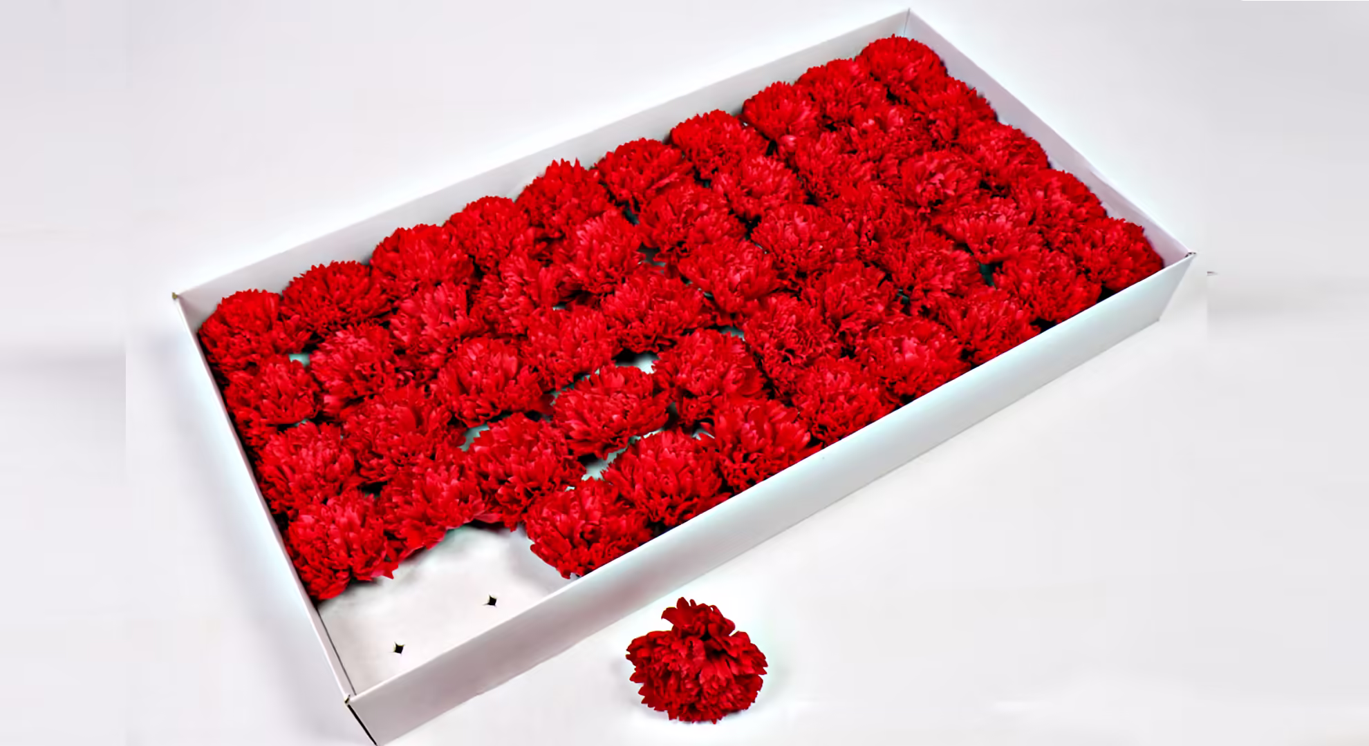 Colorful Bath Soap Carnation Artificial Flower