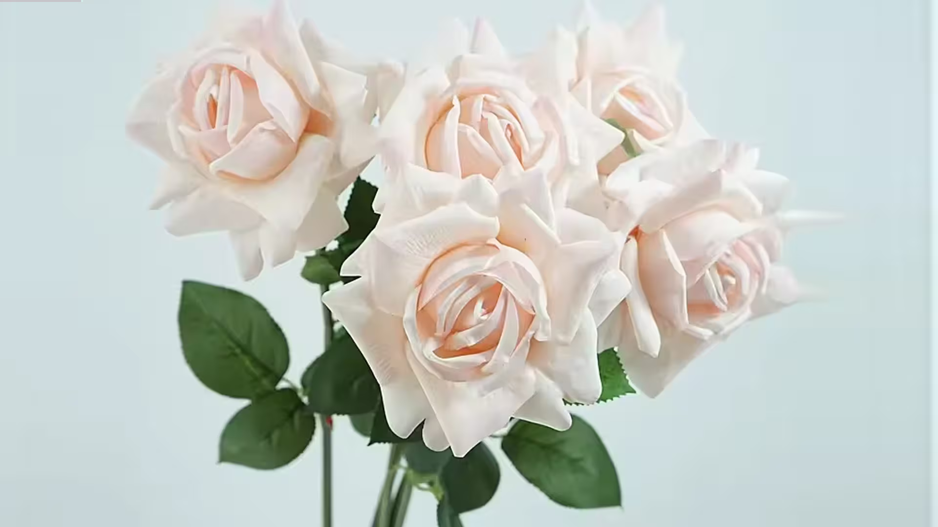  70cm Pink  Real Touch Moisturize Austin Rose