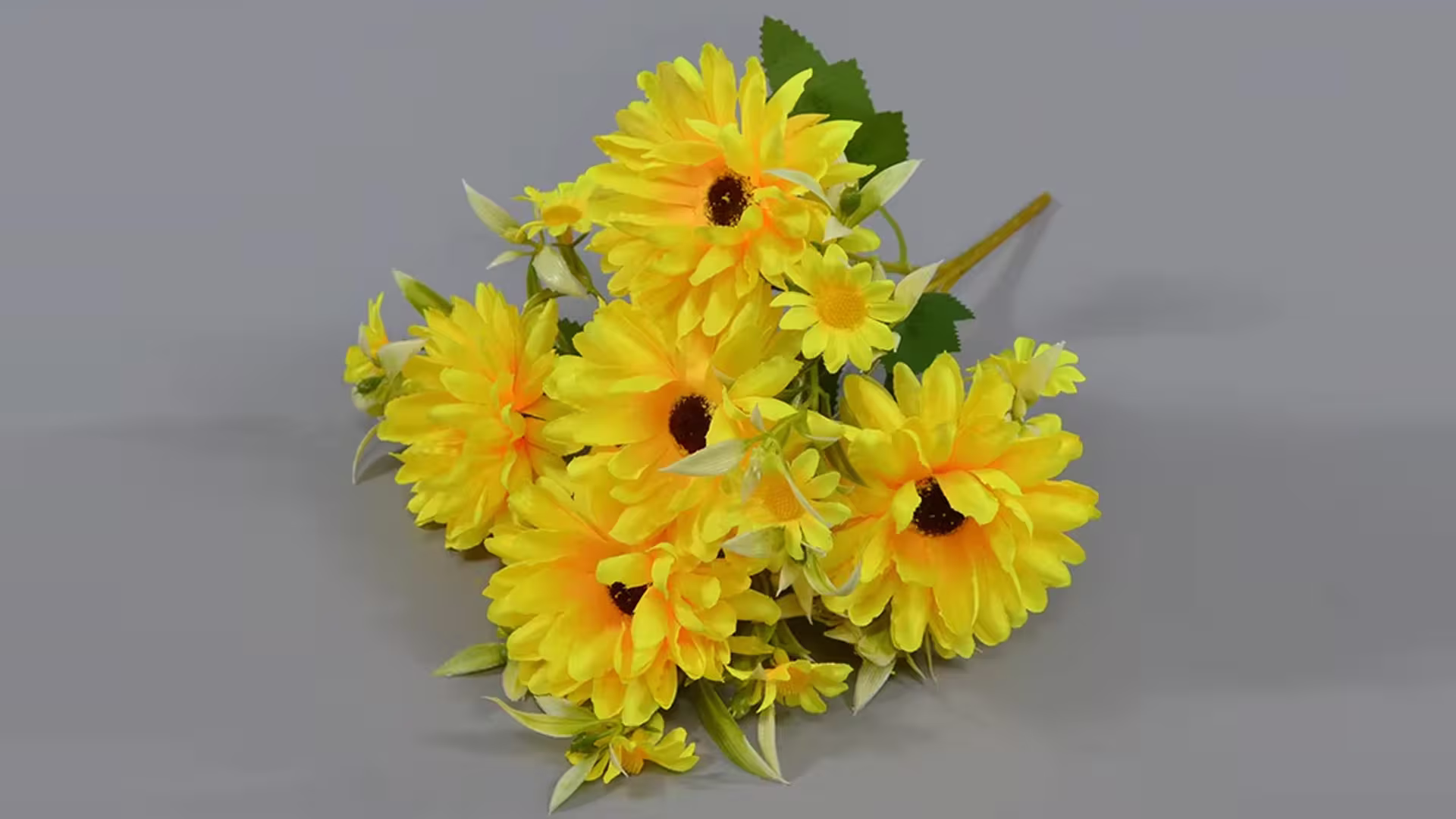 Artificial Marigold Bouquet Chrysanthemum Artificial Flower Bouquet 