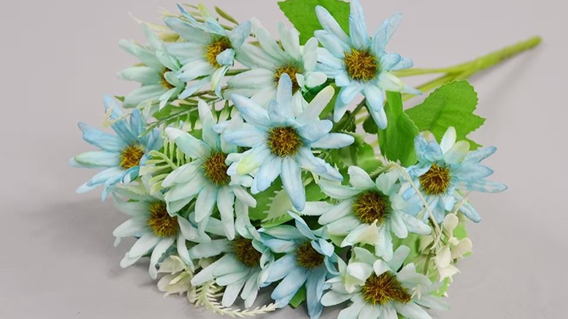 Artificial Chrysanthemum Daisies Flower Bouquets Silk Wild Flowers