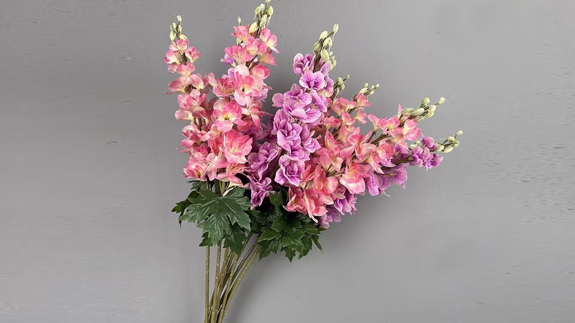 Artificial Delphinium Flowers faux snapdragon Flowers 