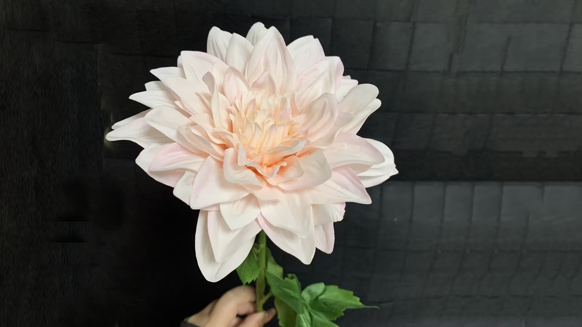  Dahlias Flower Artificial Multiple Colors Silk Cloth dahlia artificial flowers 