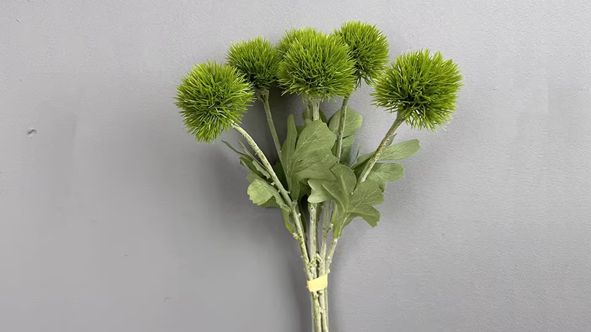 Simulation Dandelion Bunch Green Onion Wedding Holding Flower