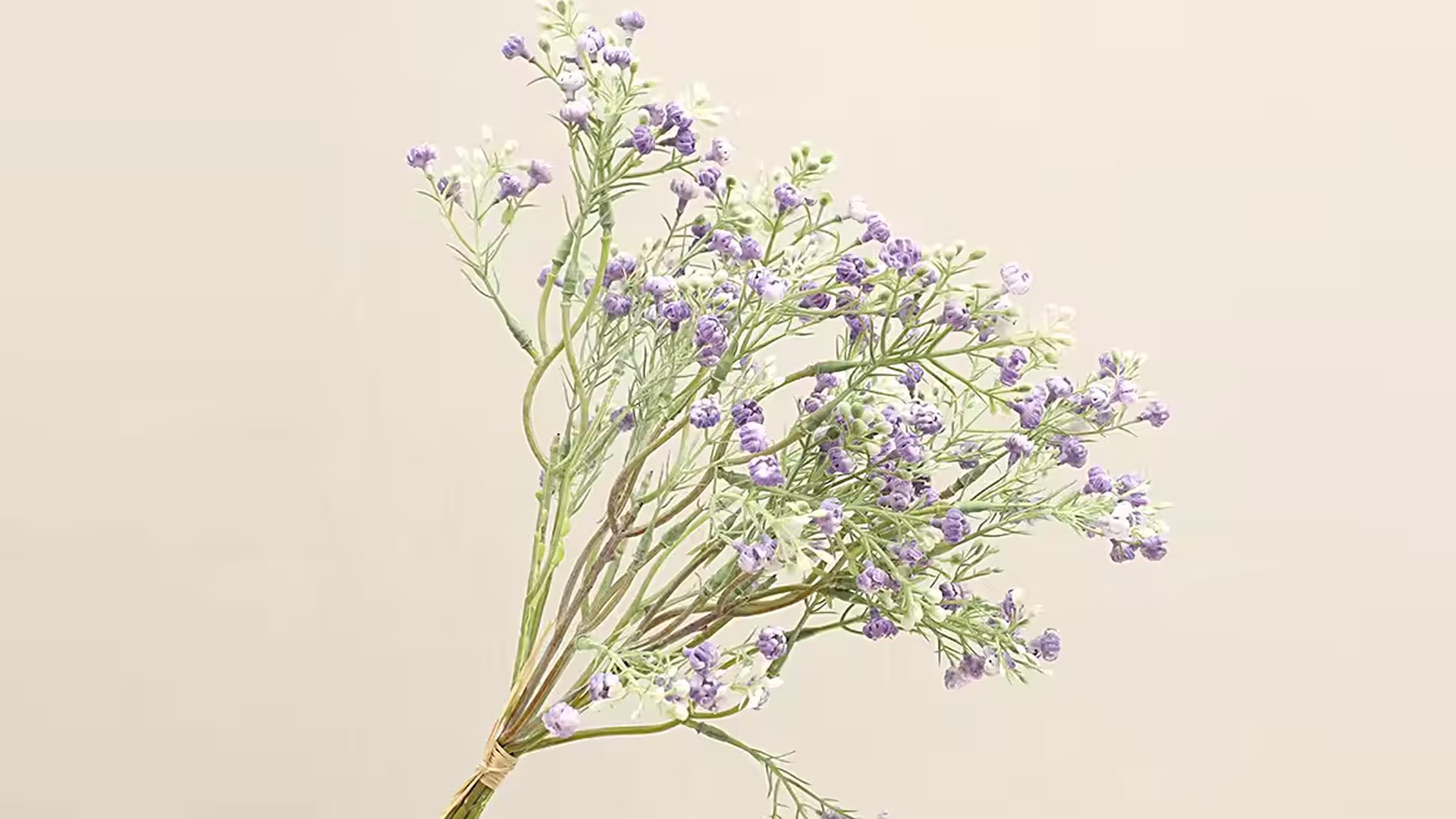 Artificial Real Touch White Babys Breath  flowers 