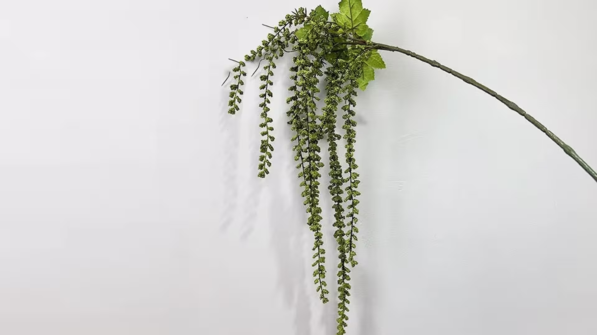Artificial Foam Greenery Hanging Foliage Green Red Amaranthus artificial  Plants