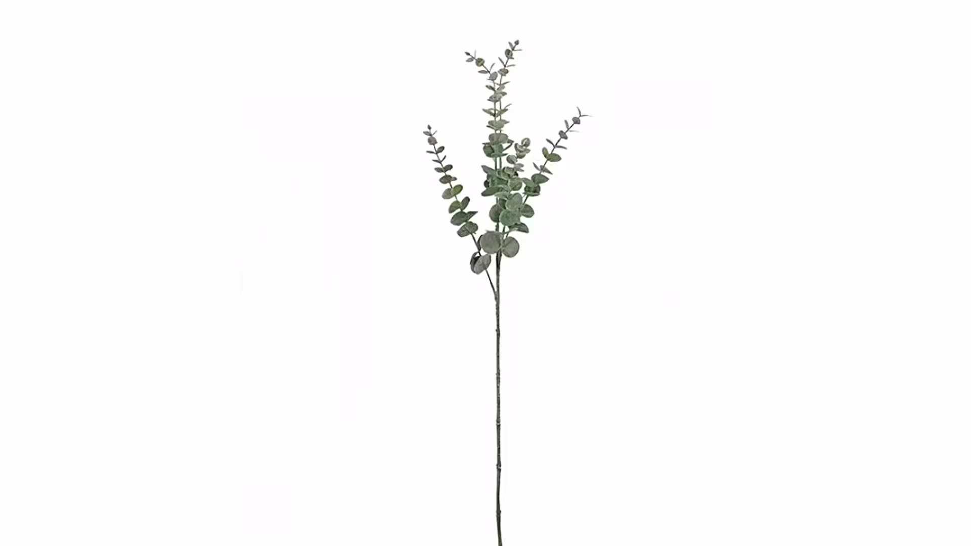  Artificial Real Touch Green Eucalyptus Stems Leaves Branch Leaf 