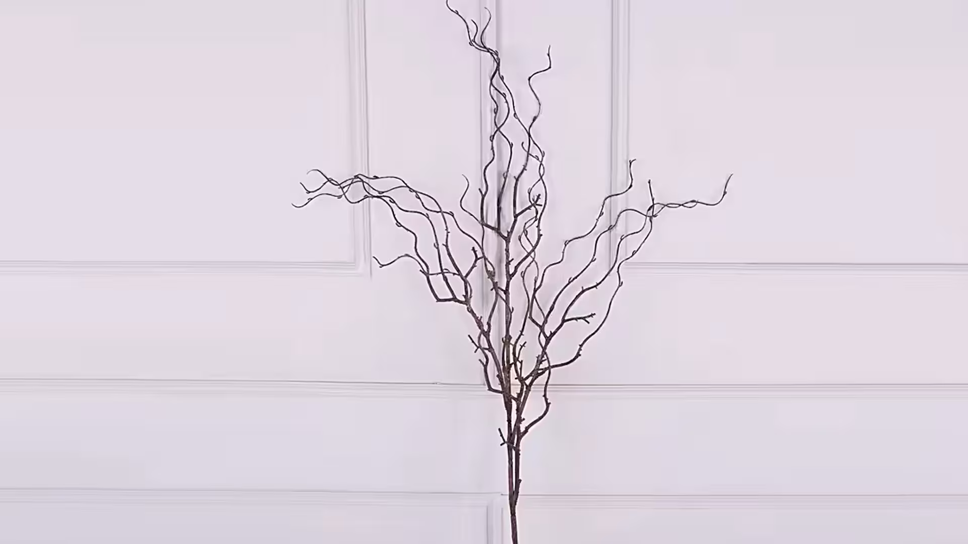Long Stem Twig Tree Branch Artificial Plastic Green Brown Wood Dry Branches