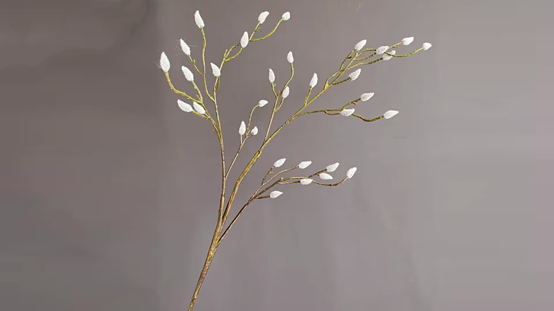 Artificial Willow Bud Branches Plastic 116cm Artificial Branches 