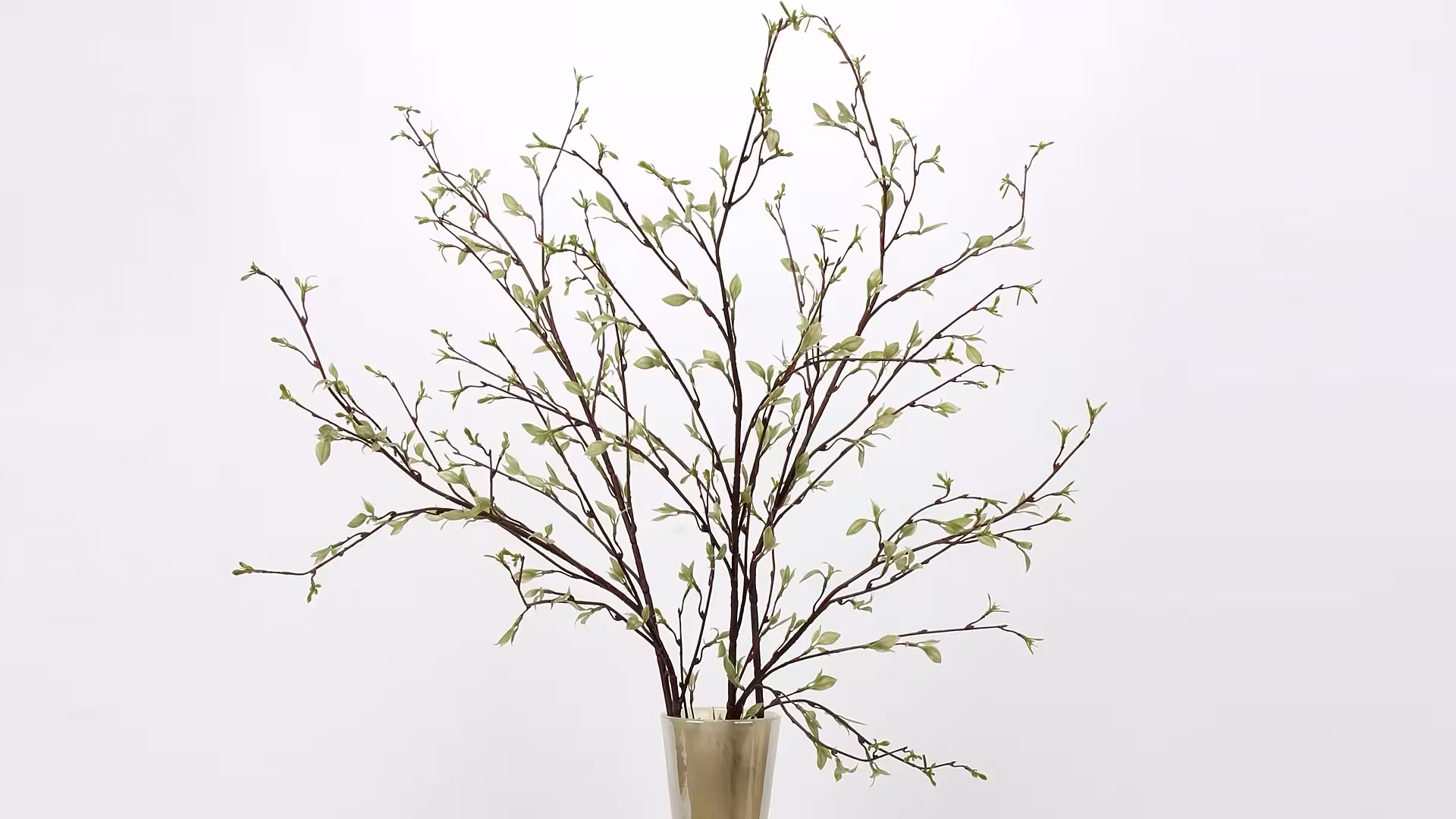Artificial Single Stem Greenery Silk Spring Buds Branches Greenery 